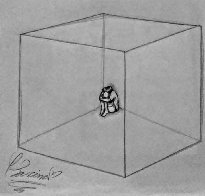 Desenho Cubo Karina